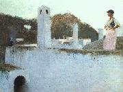 John Singer Sargent View of Capri oil painting artist